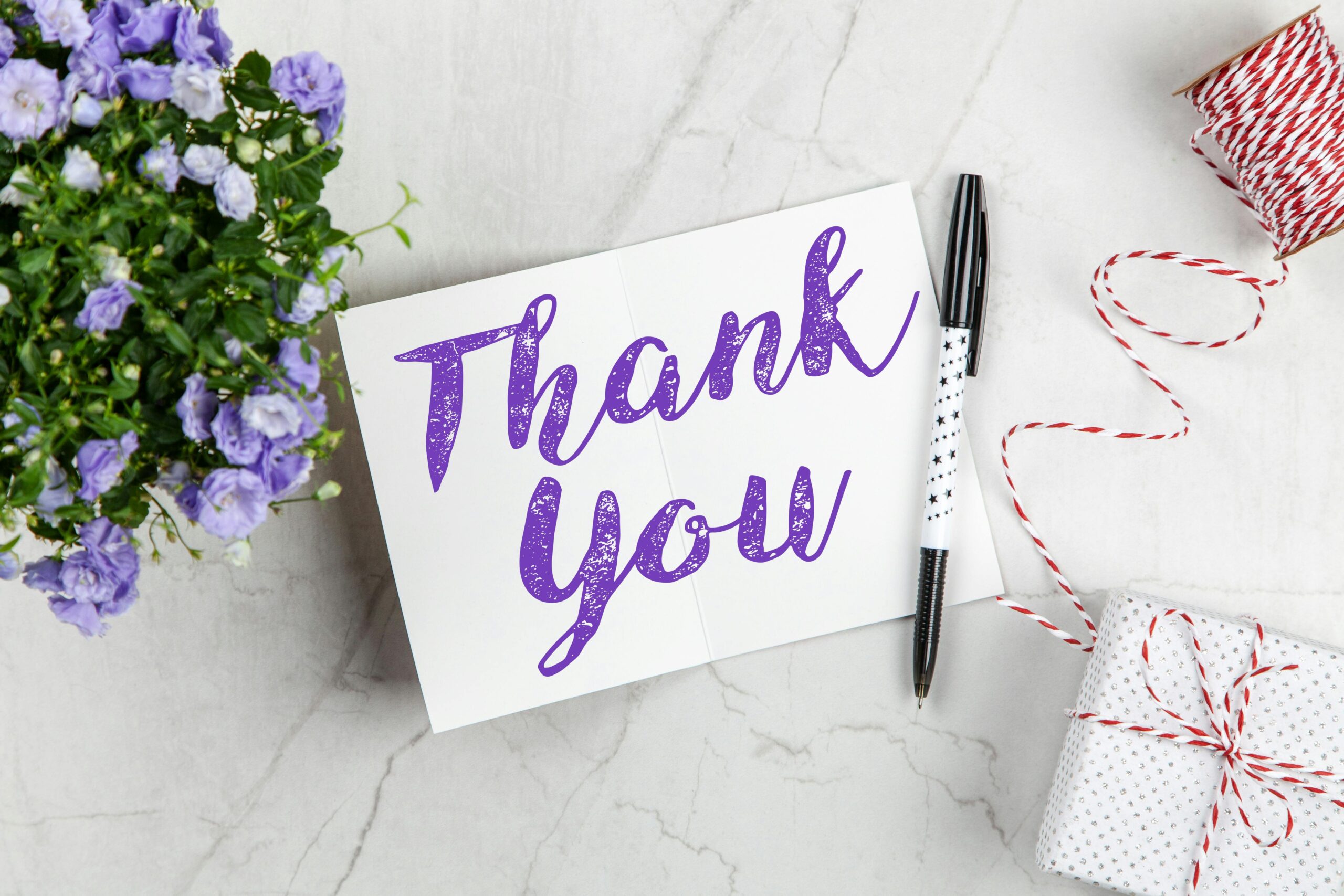 Top Tips on Putting Together  “Thank you for Volunteering” Notes