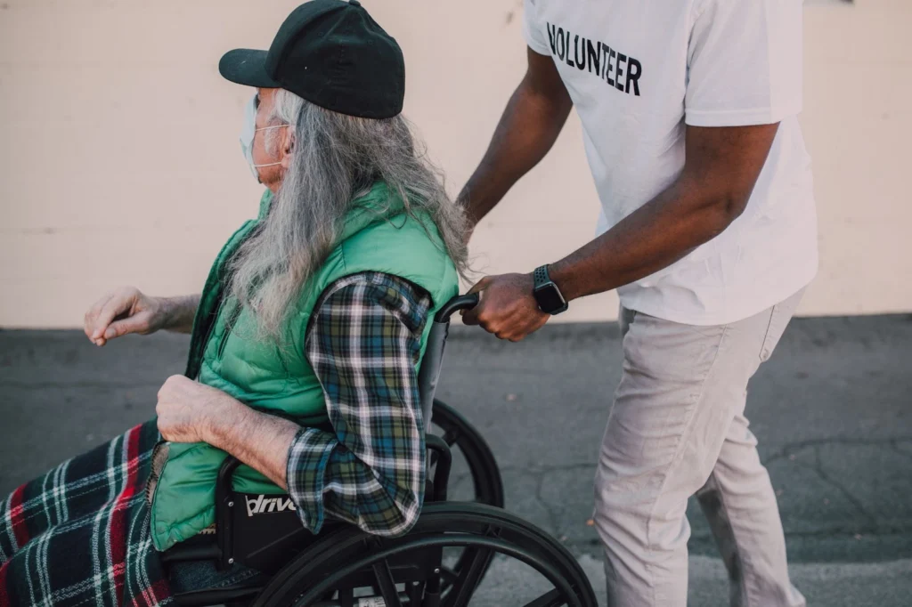 Healthcare volunteer work