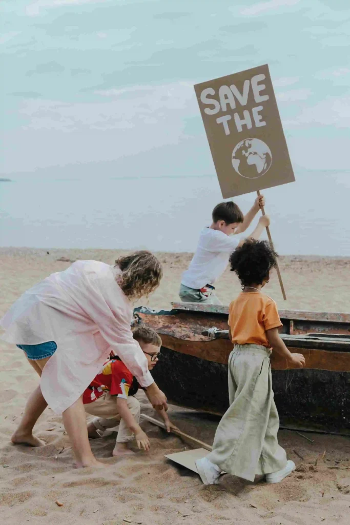 A great way to get youth volunteers involved is to work with schools to create specific volunteer events, like beach clean-ups for Earth Day. 